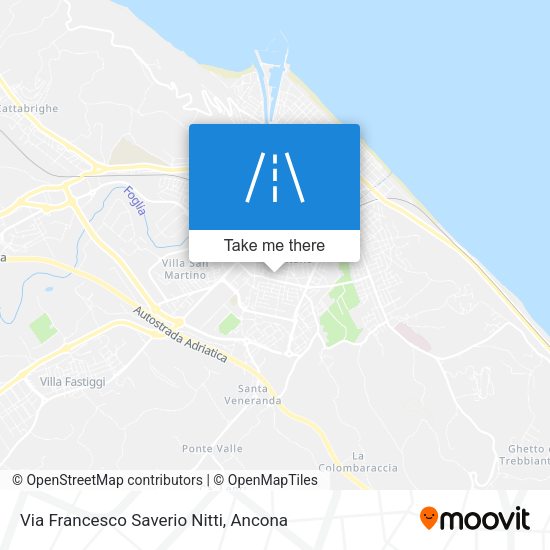 Via Francesco Saverio Nitti map