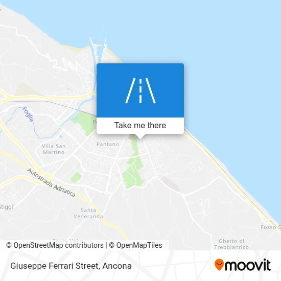 Giuseppe Ferrari Street map