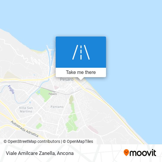 Viale Amilcare Zanella map