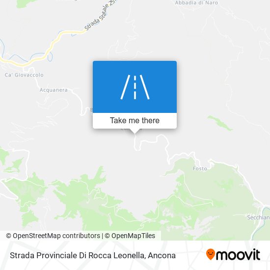 Strada Provinciale Di Rocca Leonella map