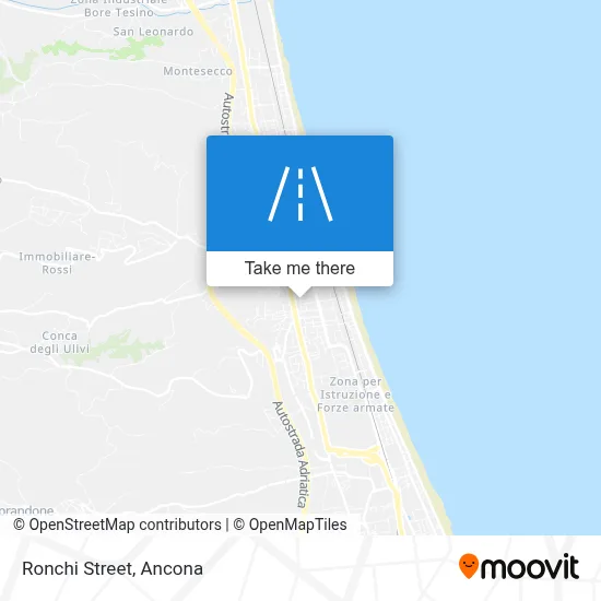 Ronchi Street map