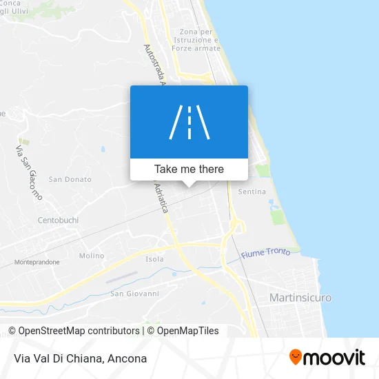 Val di Chiana Street map