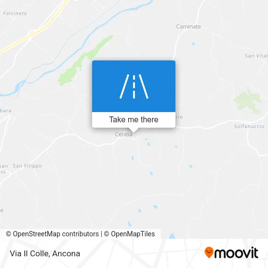 Via Il Colle map