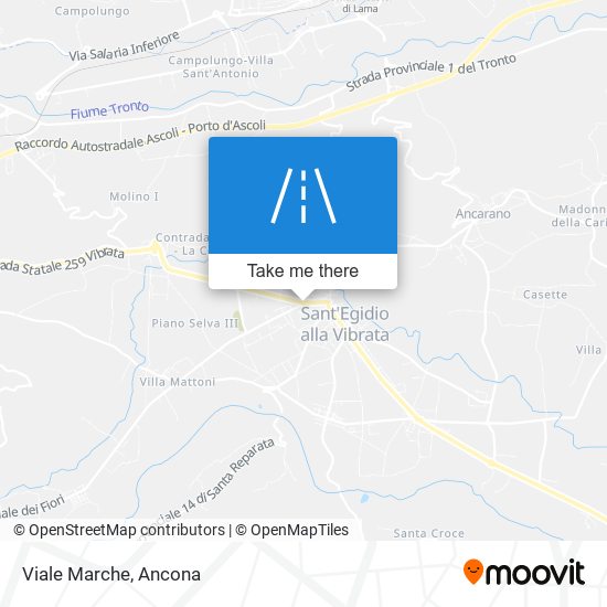 Viale Marche map