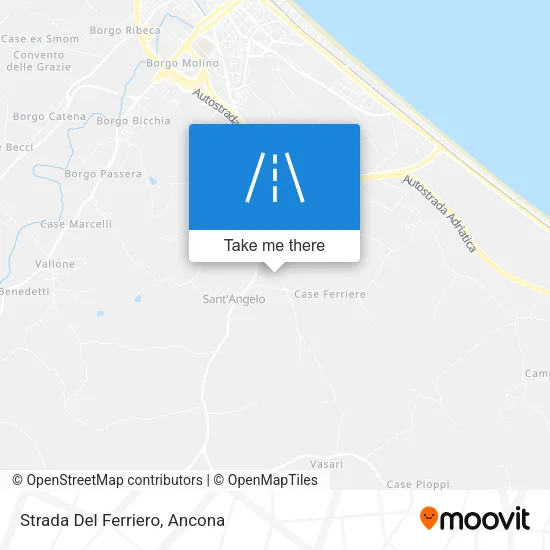 Strada Del Ferriero map