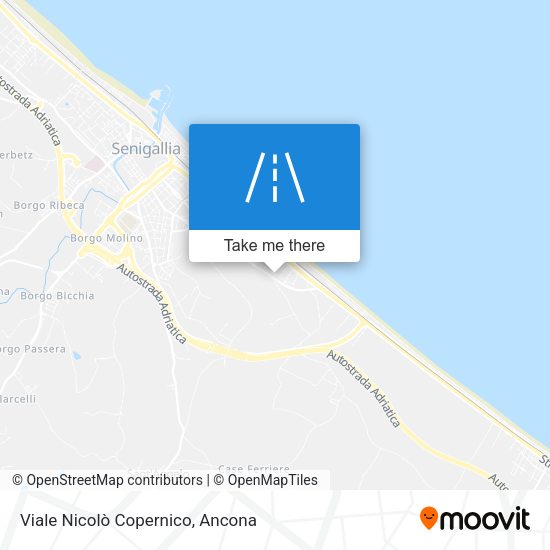 Viale Nicolò Copernico map