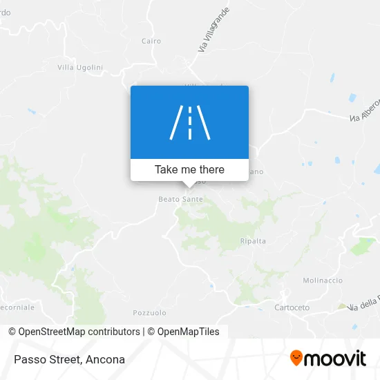 Passo Street map