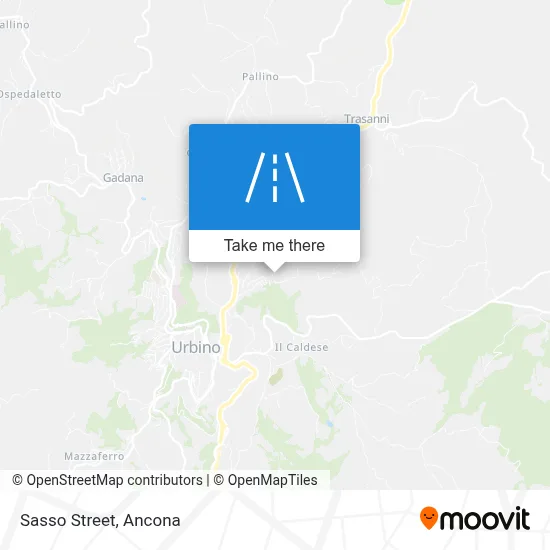 Sasso Street map