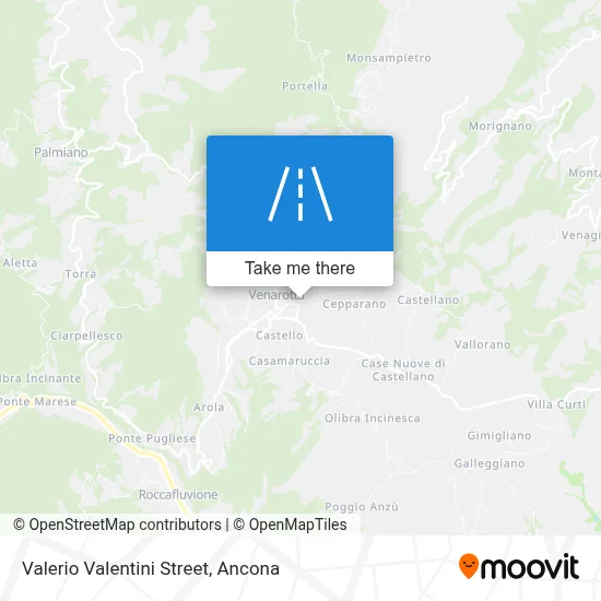 Valerio Valentini Street map