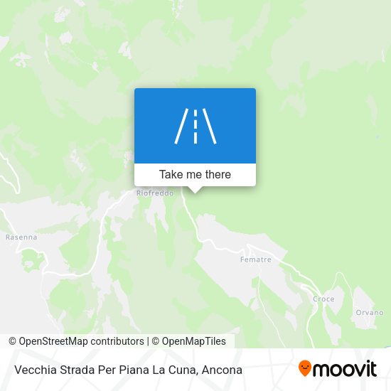 Vecchia Strada Per Piana La Cuna map