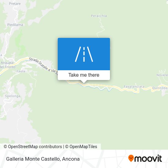 Galleria Monte Castello map