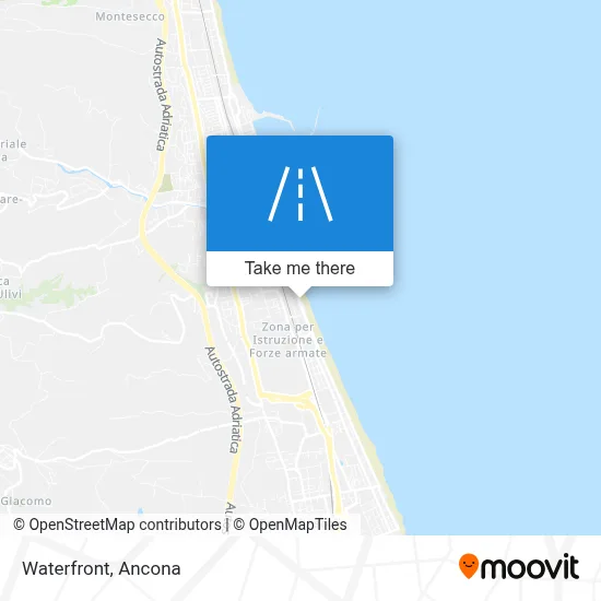 Waterfront map