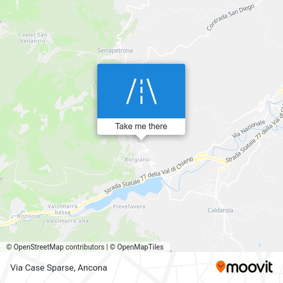 Via Case Sparse map