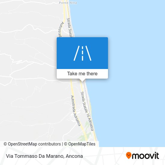 Via Tommaso Da Marano map