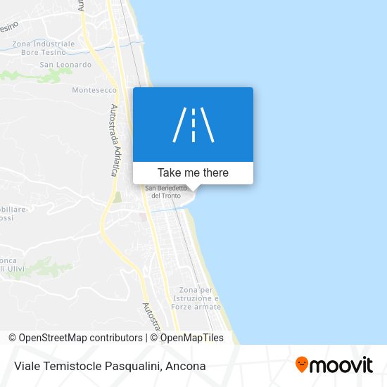 Viale Temistocle Pasqualini map