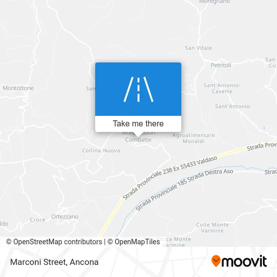 Marconi Street map
