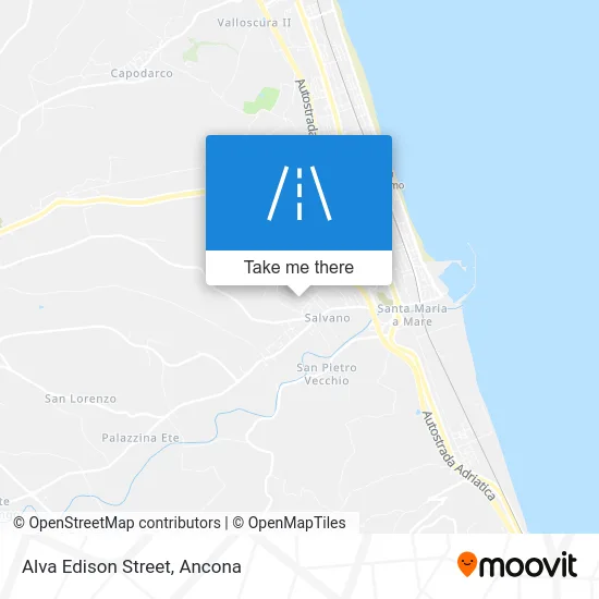 Alva Edison Street map