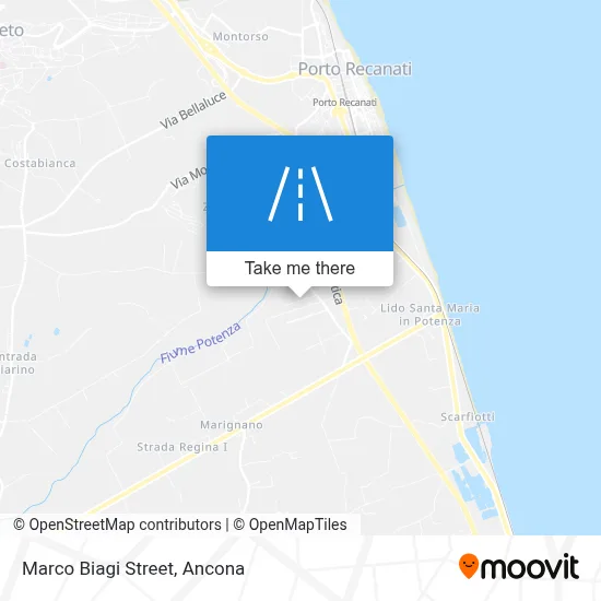 Marco Biagi Street map