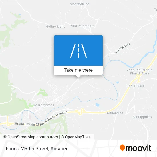 Enrico Mattei Street map