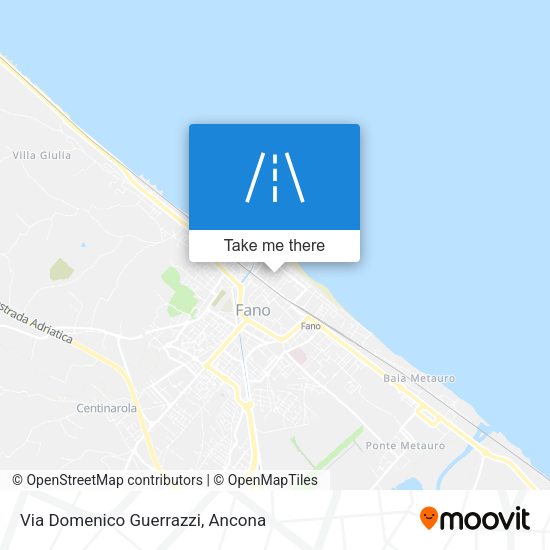 Via Domenico Guerrazzi map