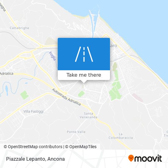 Piazzale Lepanto map