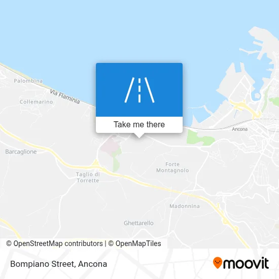 Bompiano Street map
