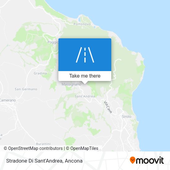 Stradone Di Sant'Andrea map