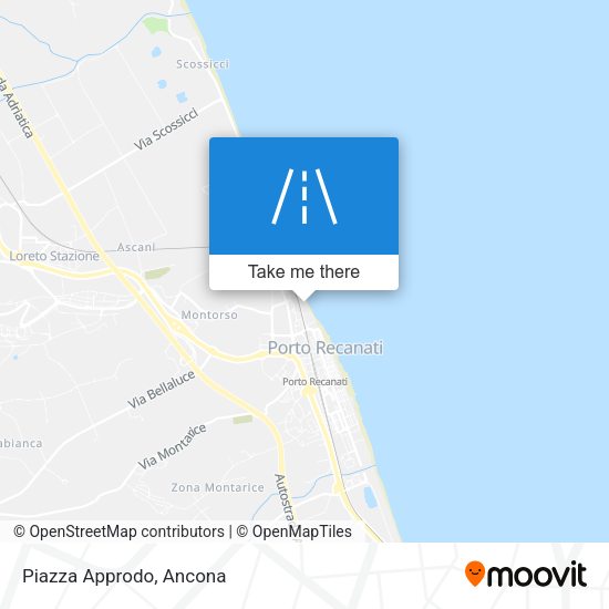 Piazza Approdo map