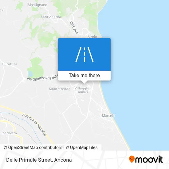 Delle Primule Street map