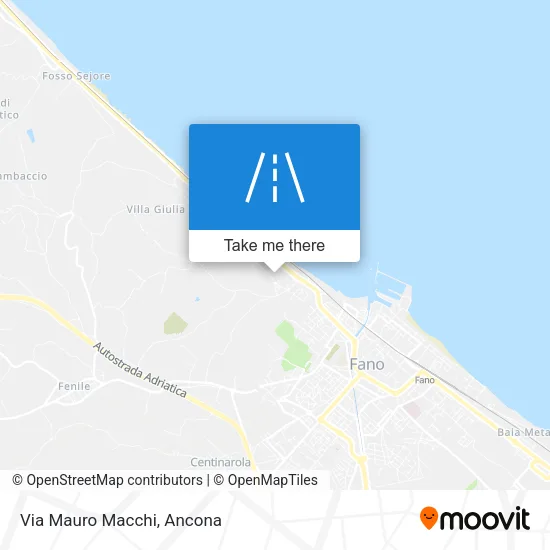 Via Mauro Macchi map
