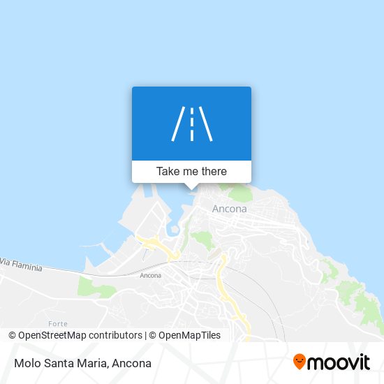 Molo Santa Maria map