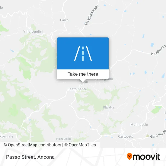 Passo Street map