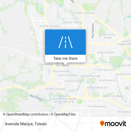 Avenida Maripá map