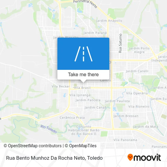 Rua Bento Munhoz Da Rocha Neto map