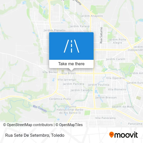 Rua Sete De Setembro map