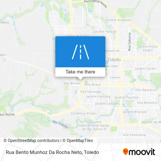 Rua Bento Munhoz Da Rocha Neto map