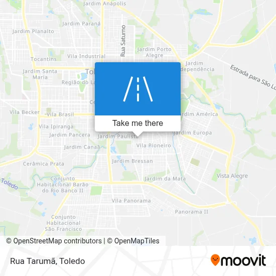 Rua Tarumã map