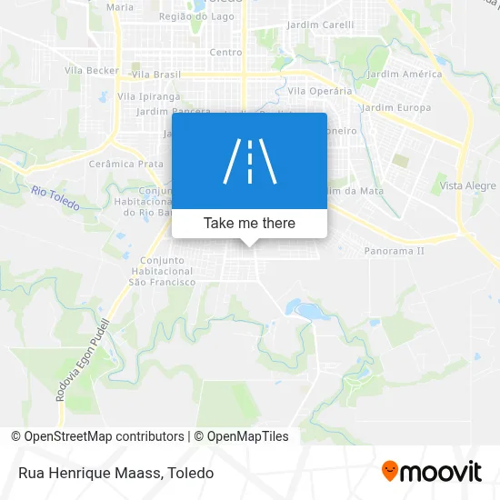 Rua Henrique Maass map