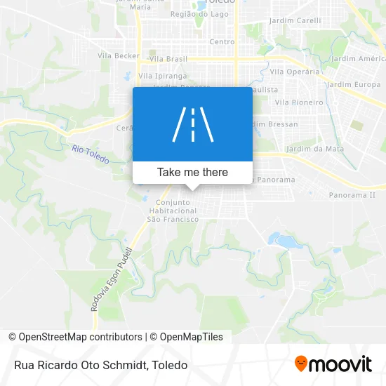 Rua Ricardo Oto Schmidt map