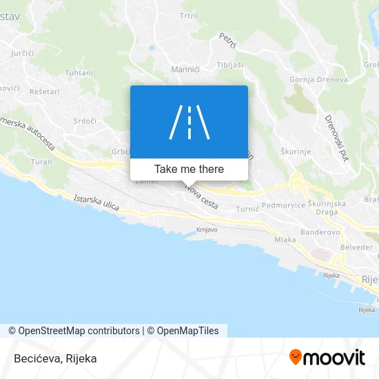 Becićeva map