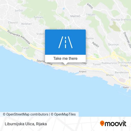 Liburnijska Ulica map