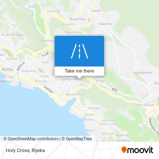 Sveti Križ map