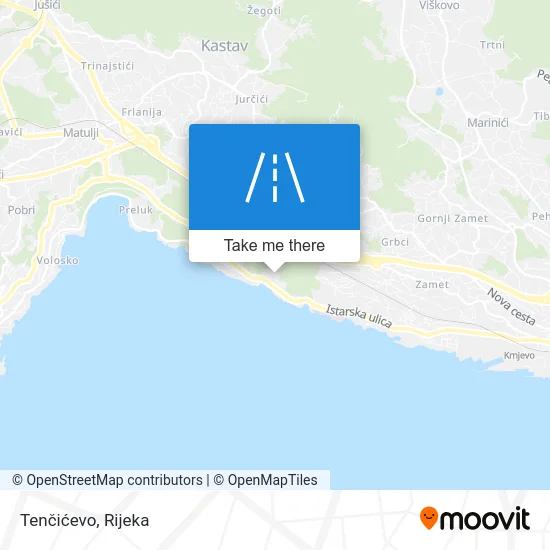 Tenčićevo map
