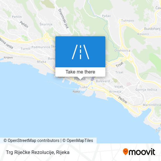 Trg Riječke Rezolucije map