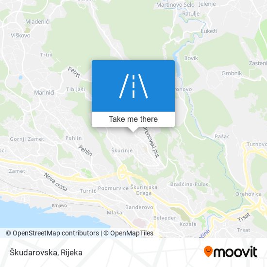 Škudarovska map