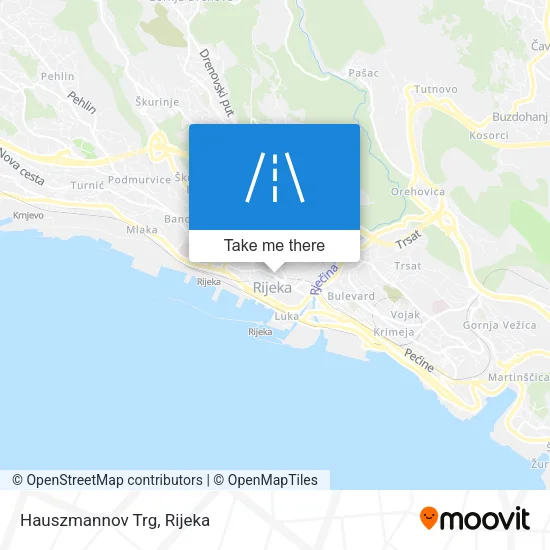 Hauszmannov Trg map