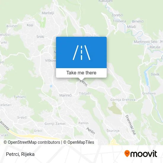 Petrci map