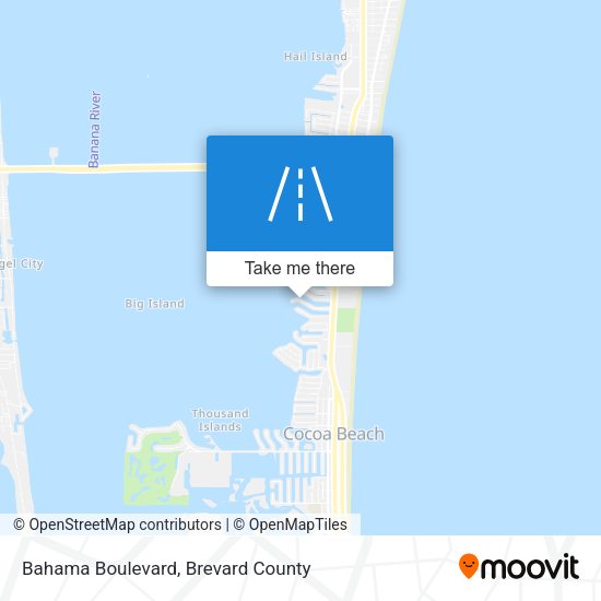 Bahama Boulevard map