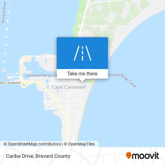 Mapa de Caribe Drive