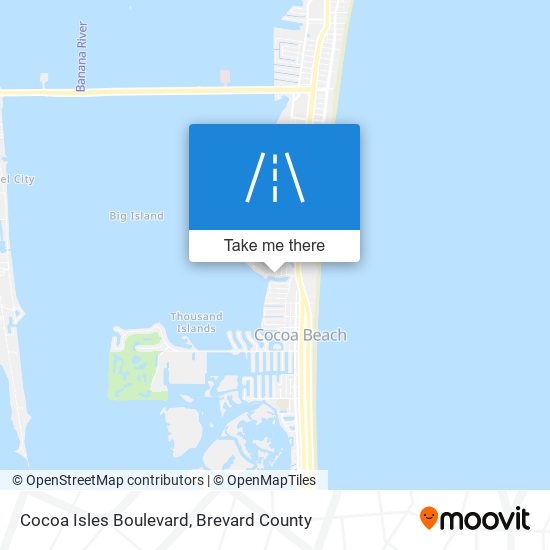 Mapa de Cocoa Isles Boulevard